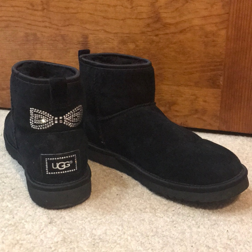 Black Ankle Ugg Boots